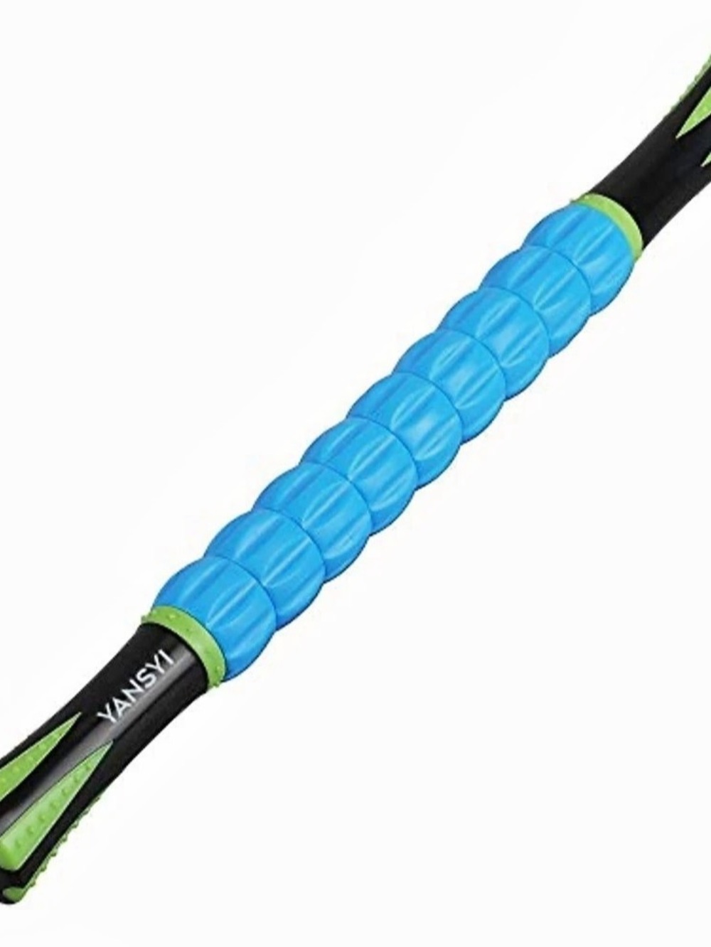 YANSYI Muscle Roller Stick for Athletes Blue & Green